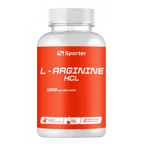 Sporter L-Arginine HCL 90 капс