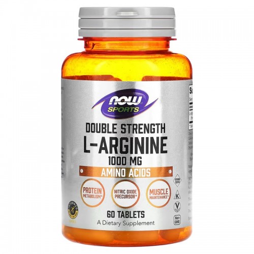 Now Foods Arginine 1000 mg 60 tabs