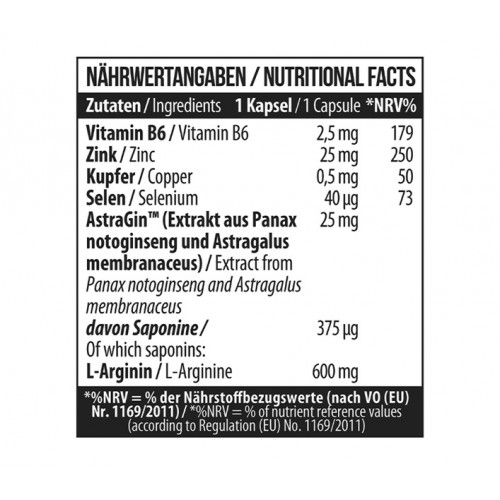 MST ArgiZinc Forte 60 caps