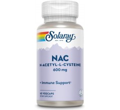 Solaray NAC (N-Acetyl-L-Cysteine) 600mg 60 vcaps