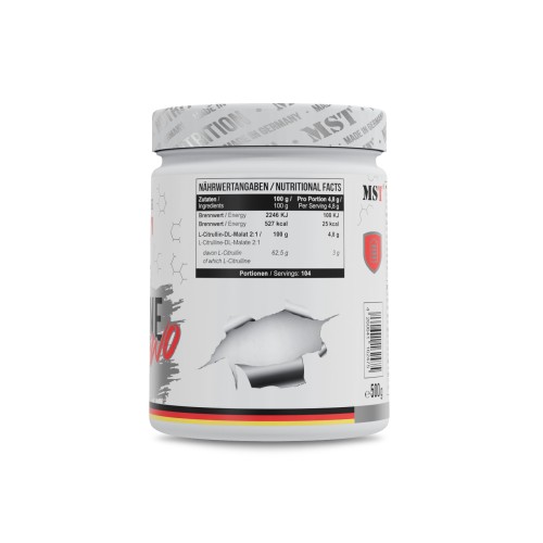 MST Citrulline Malate 500g