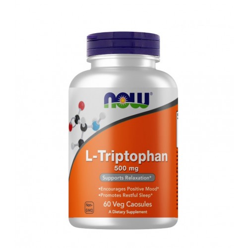 Now Foods L-Tryptophan 500mg 60 caps