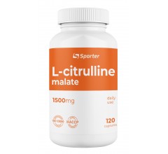 Sporter L-Citrulline malate 1500мг 120 капс