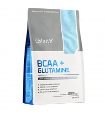 OstroVit BCAA+Glutamine 1000g апельсин