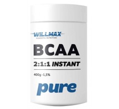Willmax BCAA Instant 2:1:1 400г без смаку