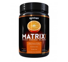Syntrax Matrix Amino 370g + подарунок Aerobottle Steel Shaker 800ml апельсин