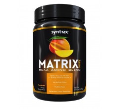 Syntrax Matrix Amino 370g + подарок Aerobottle Steel Shaker 800ml манго