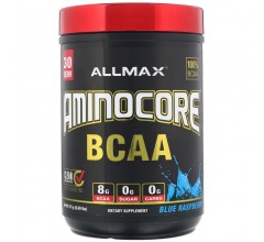 AllMax Nutrition AminoCore BCAA 315g голубая малина