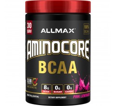 AllMax Nutrition AminoCore BCAA 315g розовый лимонад