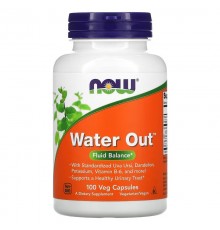 Now Foods Water Out Fluid Balance 100 Veg Capsules