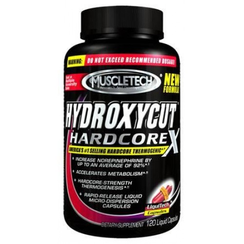 MuscleTech Hydroxycut Hardcore X 120caps