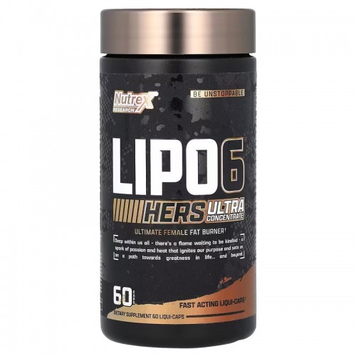 Nutrex Lipo-6 Black Hers Ultra Concentrate 60caps