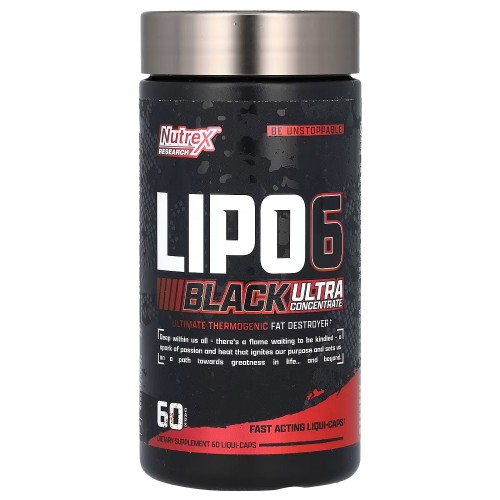 Nutrex Lipo-6 Black Ultra Concentrate 60caps