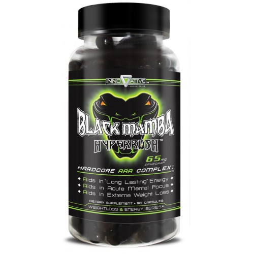 Innovative Diet Labs Black Mamba Hyperrush 90caps