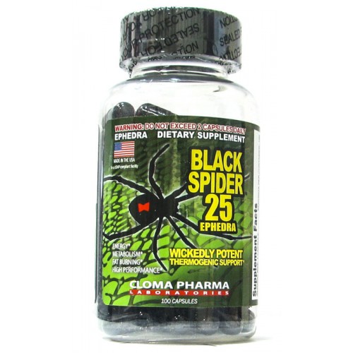 Cloma Pharma Black Spider 100caps