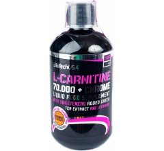 Biotech L-carnitine 70 000 + Chrome 500ml апельсин