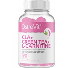OstroVit L-Carnitine + CLA + Green Tea 90caps