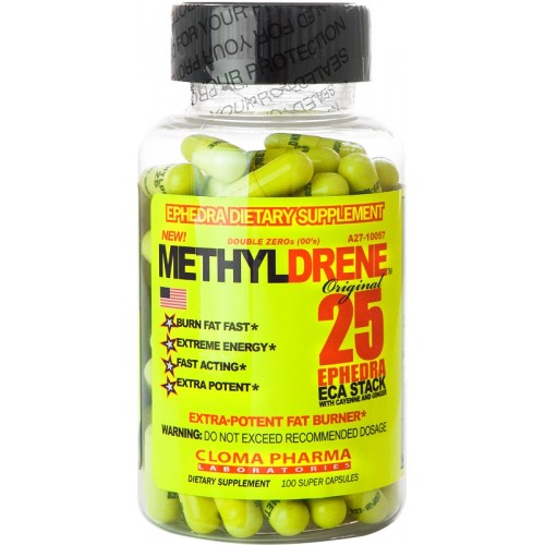 Cloma Pharma Methyldrene 25 100caps