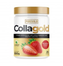 Pure Gold Protein Collagold 300g клубничный дайкири