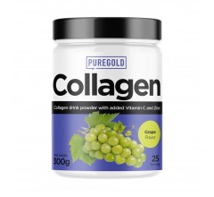 Pure Gold Protein Collagen 300g виноград