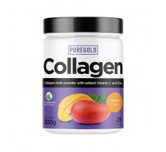 Pure Gold Protein Collagen 300g манго