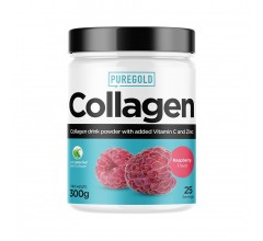 Pure Gold Protein Collagen 300g малина
