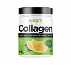 Pure Gold Protein Collagen 300g лимонад