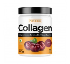 Pure Gold Protein Collagen 300g вишня