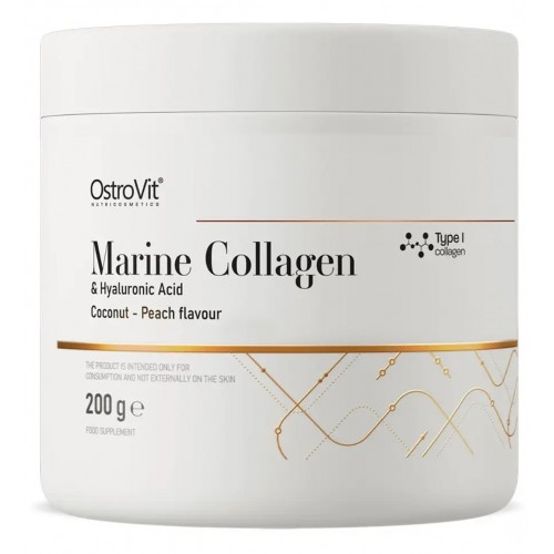 OstroVit Marine Collagen & Hyaluronic Acid 200 g