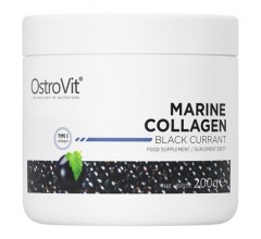 OstroVit Marine Collagen 200 g черная смородина
