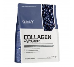 OstroVit Collagen + Vitamin C 400 gram черная смородина