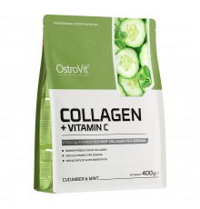 OstroVit Collagen + Vitamin C 400 gram огурец мята