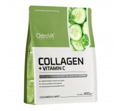 OstroVit Collagen + Vitamin C 400 gram огурец мята