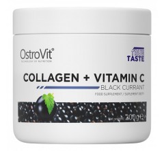OstroVit Collagen + Vitamin C 200 gram черная смородина