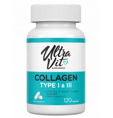VPLab Nutrition Collagen Type I & III 120 caps