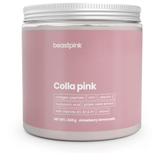 GymBeam BeastPink Colla Pink 240 г дикие ягоды