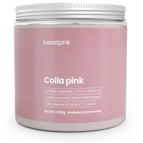 GymBeam BeastPink Colla Pink 240 г