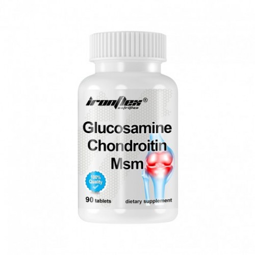 Ironflex Glucosamine+Chondroitin+MSM 100tab