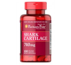 Puritans Pride Shark Cartilage 740 mg 100 caps