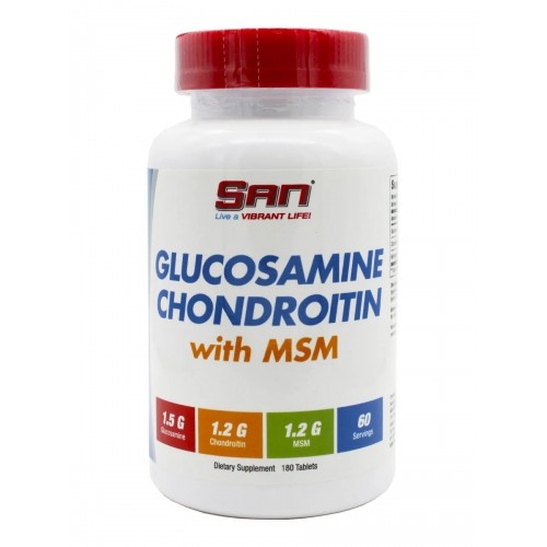 SAN Glucosamine Chondroitin MSM 180tab