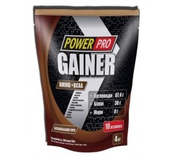 Power Pro Gainer 4kg бразильський горіх