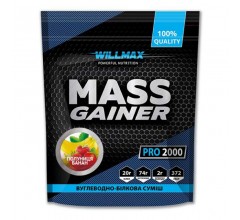Willmax MASS GAINER 2кг клубника-банан
