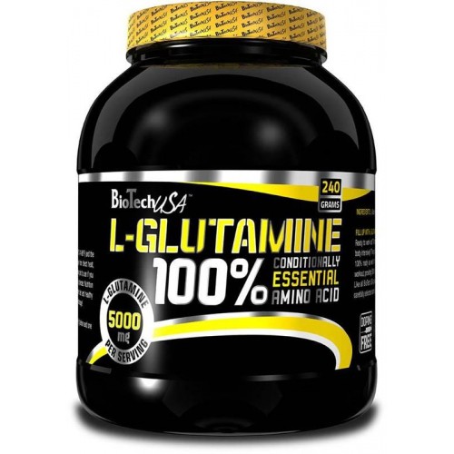 Biotech 100% L-Glutamine 240г