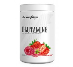 Ironflex Glutamine 500g клубника-малина