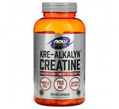 Now Foods Sports Kre-Alkalyn Creatine 750 мг 240 veg caps