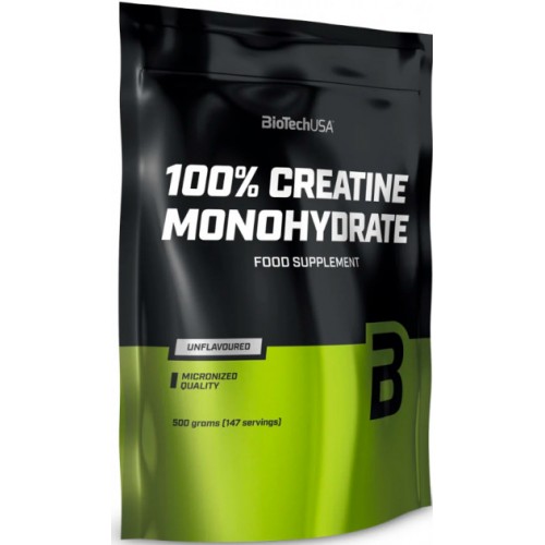 Biotech 100 % Creatine Monohydrate 500г(пакет)