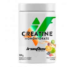 Ironflex Creatine Monohydrate 500g фруктовий пунш