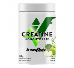 Ironflex Creatine Monohydrate 500g яблуко