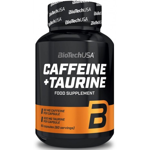 Biotech Caffeine + Taurine 60 caps