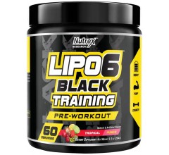 Nutrex Lipo-6 Black Training Preworkout 264 gram тропічний пунш